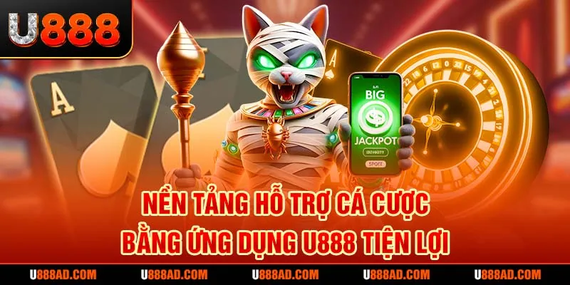 Nền tảng hỗ trợ cá cược bằng ứng dụng U888 tiện lợi