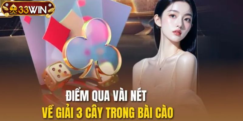 Luật chơi bài cào 3 lá 33WIN