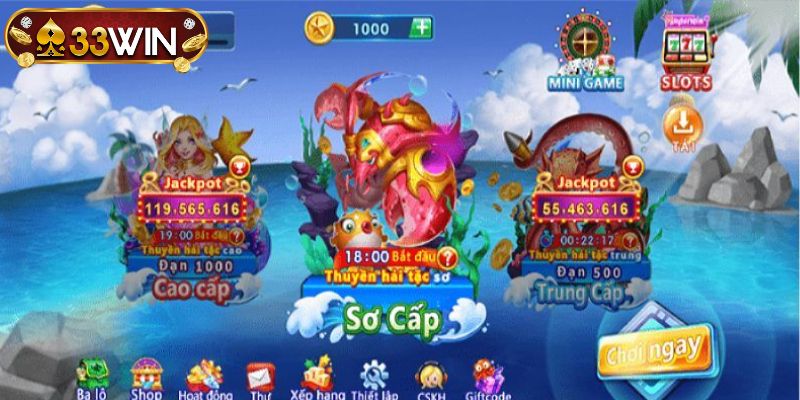 Màn hình đại dương sống động chân thực tại 33WIN